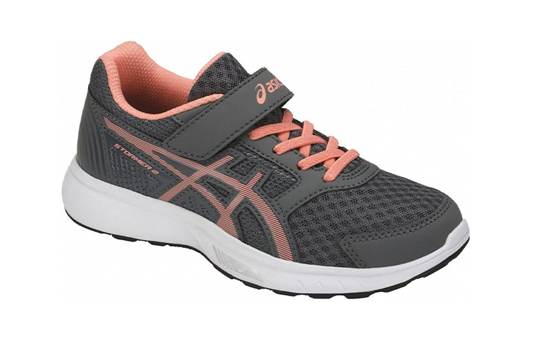 (PS) ASICS Stormer 2 'Grey Pink Velcro' 圖 3