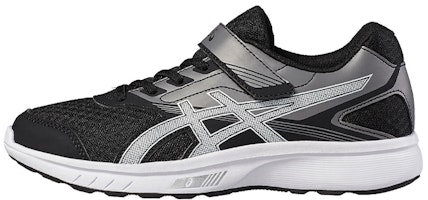 (Preschool) ASICS Stormer 'Black Grey Velcro' C725N-9093 (Preschool) ASICS Stormer 'Black Grey Velcro' C725N-9093