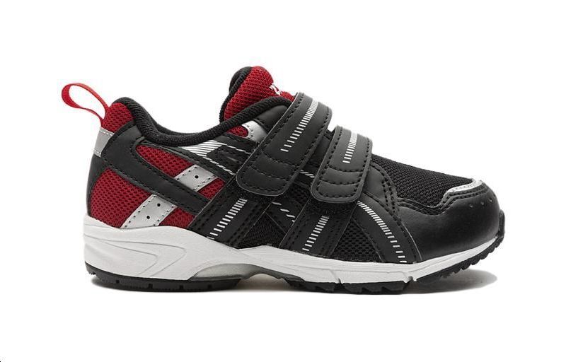 Lookbook 中童 Asics Suku 減震耐磨 兒童休閒鞋 黑紅