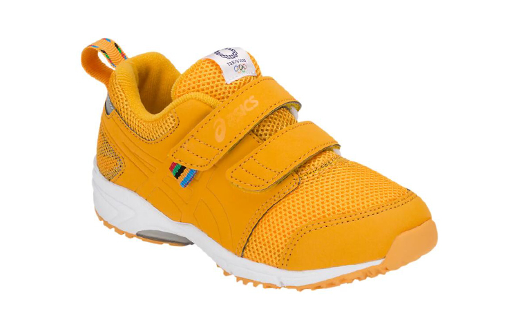Lookbook (Preschool) ASICS Tokyo 2020 Olympic Emblem 'Moogee Mini Yellow' 1144A017-750