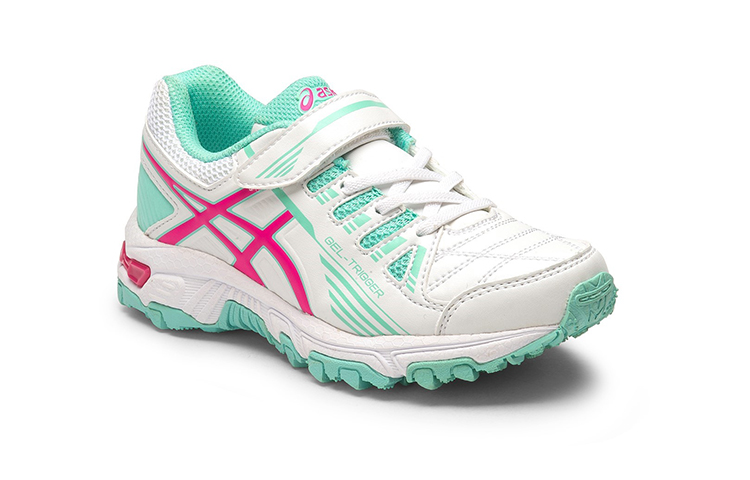 Lookbook (PS) 아식스 트리거 11 '화이트 민트 그린' C613Y-0119