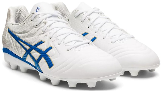 兒童 Asics Ultrezza 2 JR GS TF 舒適 防滑耐磨 低筒 兒童足球鞋 白藍色 Lookbook 兒童 Asics Ultrezza 2 JR GS TF 舒適 防滑耐磨 低筒 兒童足球鞋 白藍色