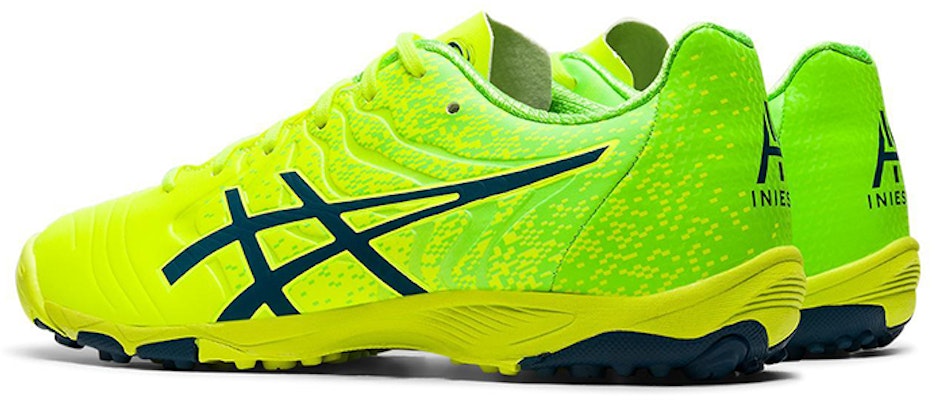 (Preschool) ASICS Ultrezza 2 Ai Jr 'Yellow Blue' 1104A041-755 Shop (Preschool) ASICS Ultrezza 2 Ai Jr 'Yellow Blue' 1104A041-755