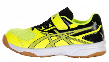 (Preschool) ASICS Upcourt 2 'Fluorescent Yellow Black' C735Y-0795 (Preschool) ASICS Upcourt 2 'Fluorescent Yellow Black' C735Y-0795