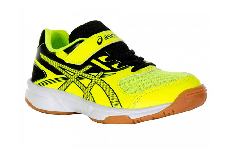 Lookbook (Preschool) ASICS Upcourt 2 'Fluorescent Yellow Black' C735Y-0795