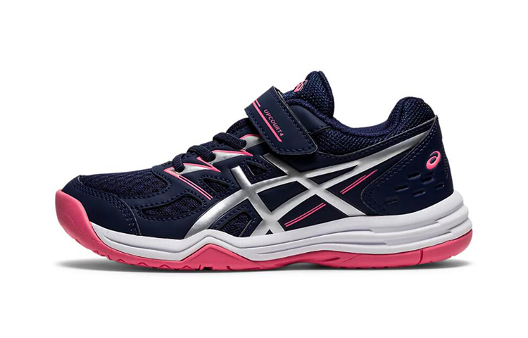 (Preschool) ASICS Upcourt 4 'Blue Silver Pink' 1074A029-409