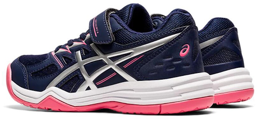 (Preschool) ASICS Upcourt 4 'Blue Silver Pink' 1074A029-409 Shop (Preschool) ASICS Upcourt 4 'Blue Silver Pink' 1074A029-409