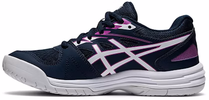 (Youth) ASICS Upcourt 4 Shoes Blue/White 1074A027-401 (Youth) ASICS Upcourt 4 Shoes Blue/White 1074A027-401