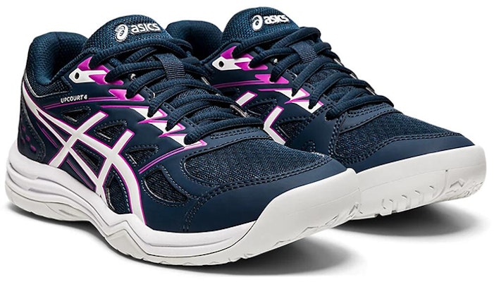 (Youth) ASICS Upcourt 4 Shoes Blue/White 1074A027-401 Lookbook (Youth) ASICS Upcourt 4 Shoes Blue/White 1074A027-401