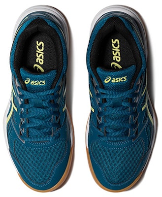 (Youth) ASICS Upcourt 4 'Green Yellow' 1074A027-404 Lookbook (Youth) ASICS Upcourt 4 'Green Yellow' 1074A027-404