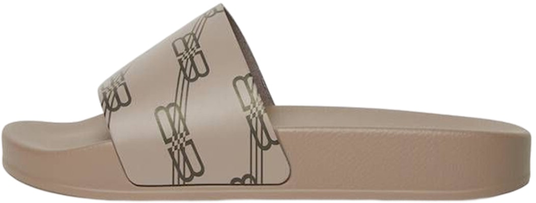 (PS) Balenciaga BB Monograma 'Sandalia Plana Impresa Gris Beige' 712938W1S9N3020 Buy (PS) Balenciaga BB Monograma 'Sandalia Plana Impresa Gris Beige' 712938W1S9N3020