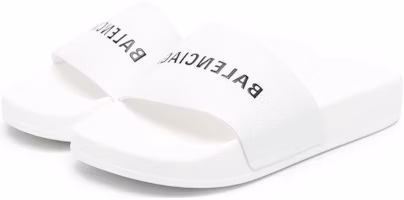(Preschool) Balenciaga Rubber Slide 'White Comfort Casual' 693777W1S83 (Preschool) Balenciaga Rubber Slide 'White Comfort Casual' 693777W1S83
