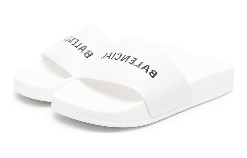 Shop (PS) Balenciaga Sandalias de Goma 'Blanco Comodidad Casual' 693777W1S83