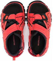 Shop 兒童 Balenciaga巴黎世家 魔鬼氈 平底 時尚涼鞋 紅色