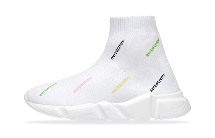 (Preschool) Balenciaga Speed 1.0 'White' 597425W2DF09088