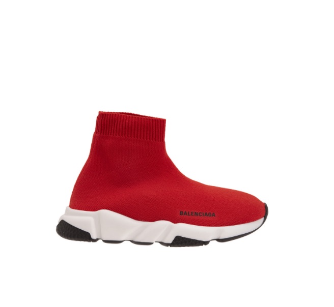 Buy (Preschool) Balenciaga Speed Trainer 'Red Logo' 549817W05G06501