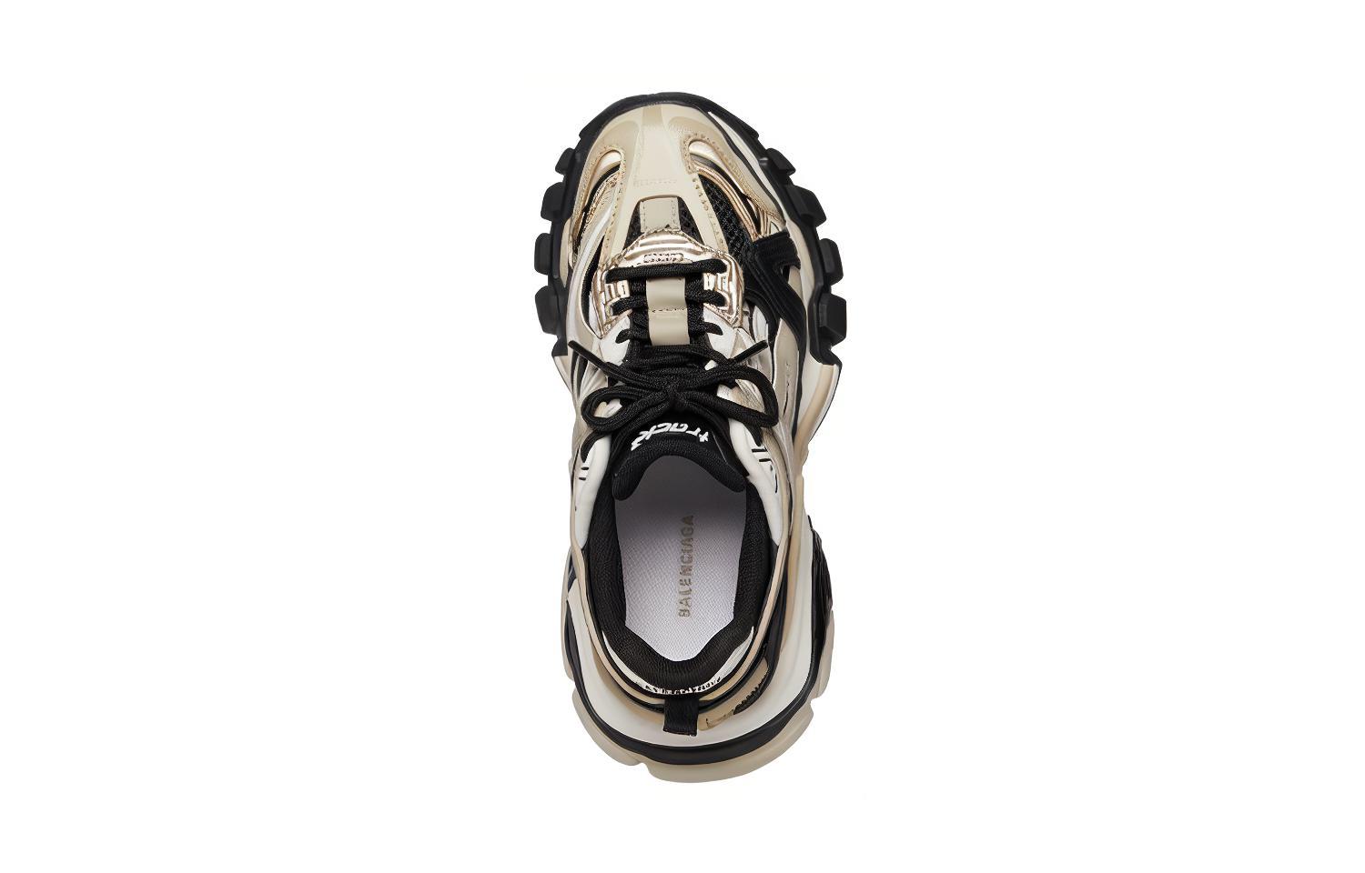 Lookbook (Preschool) Balenciaga Track 2.0 Sneakers 'Beige Black' 690494W3GN28071