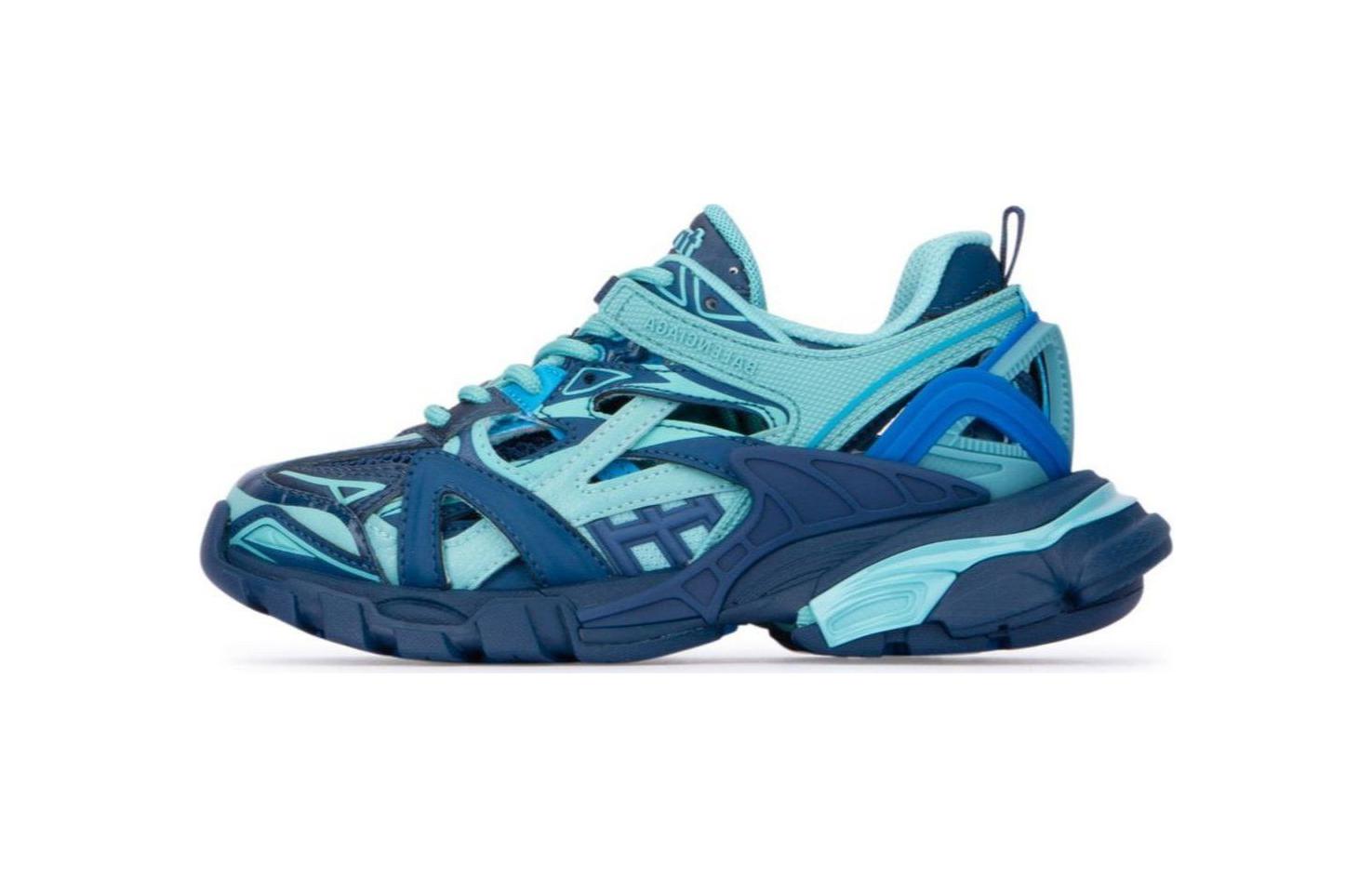 Buy (PS) 발렌시아가 트랙.2 블루 (Balenciaga Teuraek.2 Beullu) 690494W3AE34040