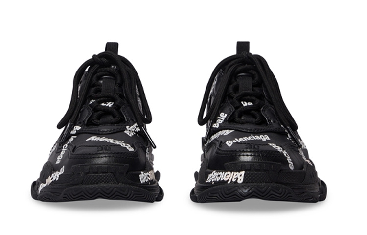 Shop (PS) バレンシアガ トリプルS ブラック (Barenshiaga Toripuru S Burakku) 654251W2FAB1090