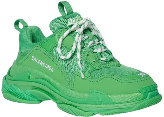 (PS) 巴黎世家 Triple S ‘绿色网面’ 654251W2CA63000 Lookbook (PS) 巴黎世家 Triple S ‘绿色网面’ 654251W2CA63000