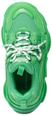 (PS) 巴黎世家 Triple S ‘绿色网面’ 654251W2CA63000 Details for (PS) 巴黎世家 Triple S ‘绿色网面’ 654251W2CA63000