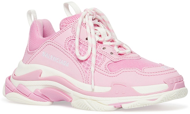 (PS) Balenciaga Triple S 'Jaringan Merah Jambu' 654251W2CA75090 Lookbook (PS) Balenciaga Triple S 'Jaringan Merah Jambu' 654251W2CA75090