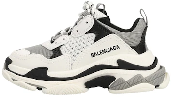 (Preschool) Balenciaga Triple S 'White Black -' 654251W2CA81112 (Preschool) Balenciaga Triple S 'White Black -' 654251W2CA81112