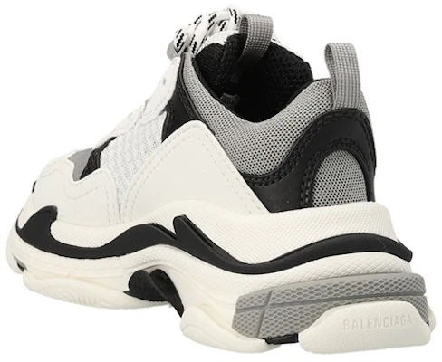 (PS) Balenciaga Triple S ''Blanc Noir'' 654251W2CA81112 Order (PS) Balenciaga Triple S ''Blanc Noir'' 654251W2CA81112
