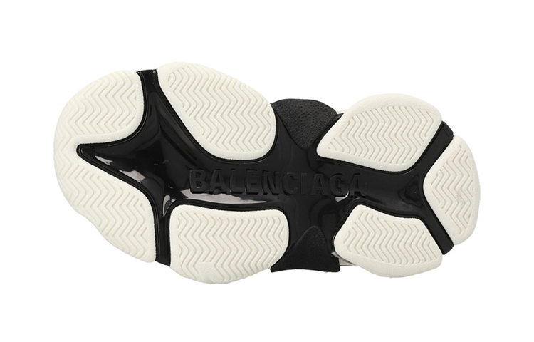 Shop (PS) Balenciaga Triple S ''Blanc Noir'' 654251W2CA81112