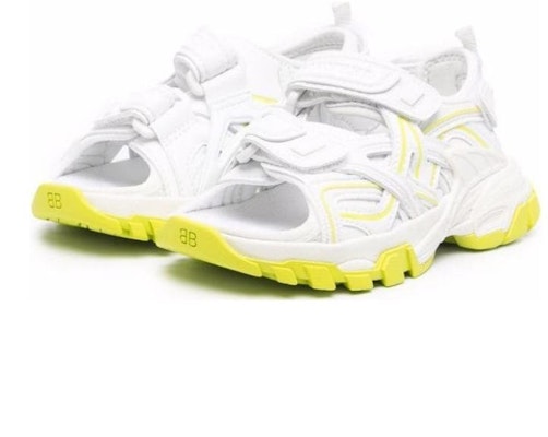 (Preschool) Balenciaga Velcro Flat Sandal 'White Fashion' 644999W3AJ19073 Buy (Preschool) Balenciaga Velcro Flat Sandal 'White Fashion' 644999W3AJ19073