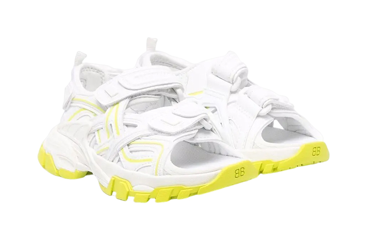 Order (PS) Sandal Rata Velcro Balenciaga 'Fesyen Putih' 644999W3AJ19073