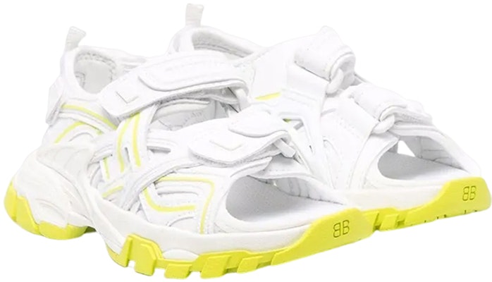 (Preschool) Balenciaga Velcro Flat Sandal 'White Fashion' 644999W3AJ19073 Order (Preschool) Balenciaga Velcro Flat Sandal 'White Fashion' 644999W3AJ19073