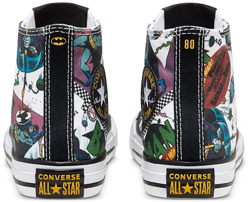 (PS) Converse X Batman Chuck Taylor All Star High Top Sneakers 367307C Lookbook (PS) Converse X Batman Chuck Taylor All Star High Top Sneakers 367307C