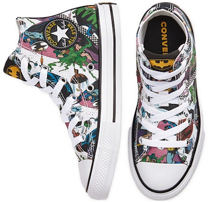 (PS) Converse X Batman Chuck Taylor All Star High Top Sneakers 367307C Shop (PS) Converse X Batman Chuck Taylor All Star High Top Sneakers 367307C
