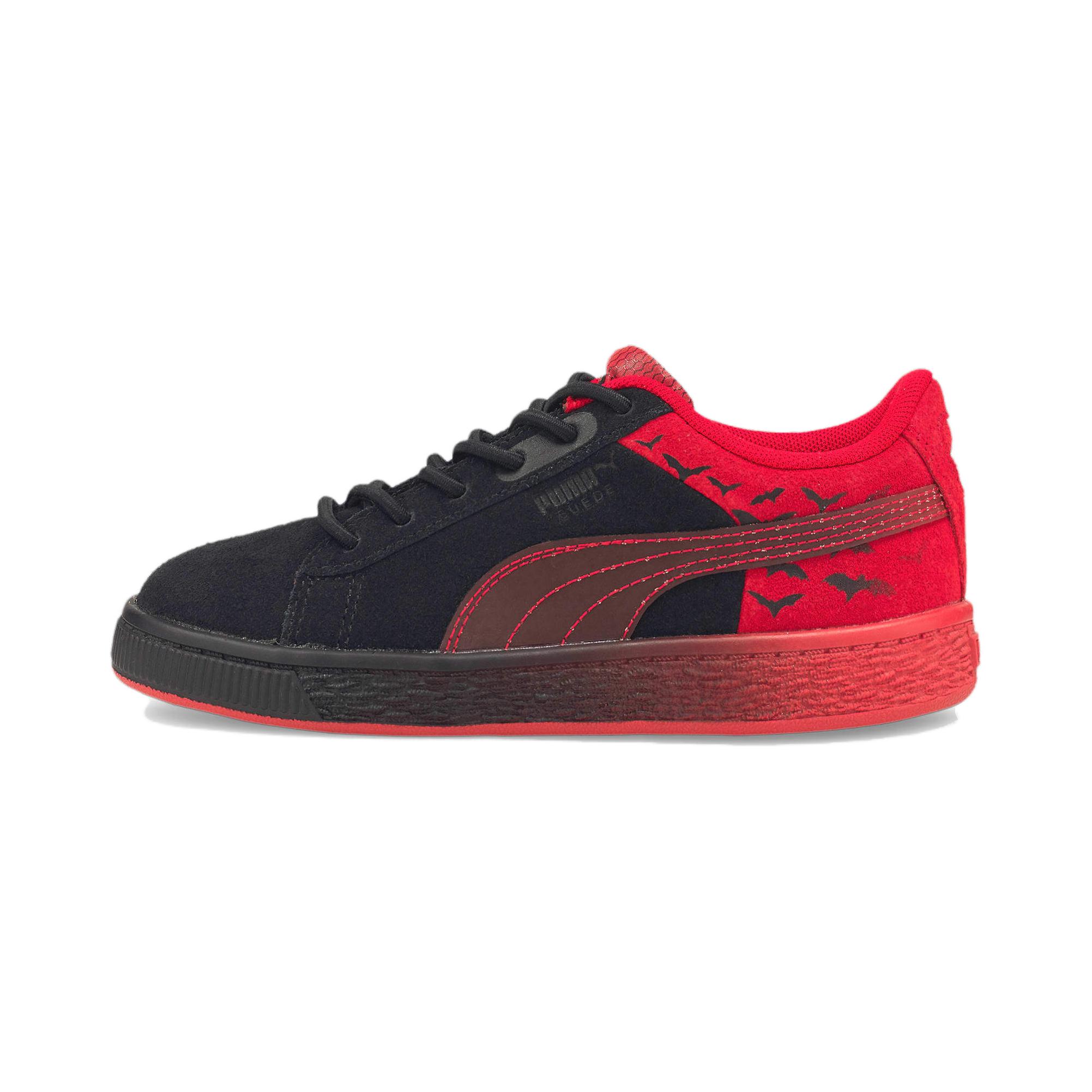 Buy (Preschool) Batman x Puma Suede Classic 'Black Barbados Cherry' 383088-01