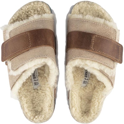 (Preschool) Birkenstock 'Fuzzy Comfort Warm Thick Sole Versatile - Light Brown Narrow' 1023306 Shop (Preschool) Birkenstock 'Fuzzy Comfort Warm Thick Sole Versatile - Light Brown Narrow' 1023306