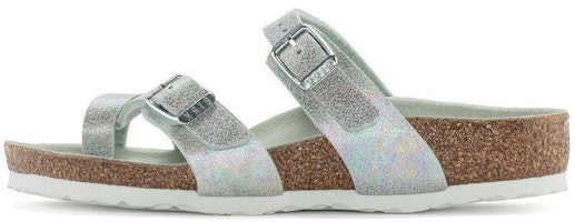 (Preschool) Birkenstock 'Matcha Green Buckle Toe Loop' Slides 1024711 (Preschool) Birkenstock 'Matcha Green Buckle Toe Loop' Slides 1024711