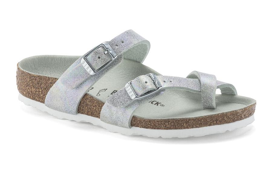 Order (PS) Birkenstock Sandalias con Hebilla Verde Matcha y Loop para el Dedo. 1024711