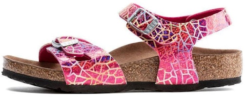 (Preschool) Birkenstock 'Metal Buckle Pink Narrow' 1022256 (Preschool) Birkenstock 'Metal Buckle Pink Narrow' 1022256