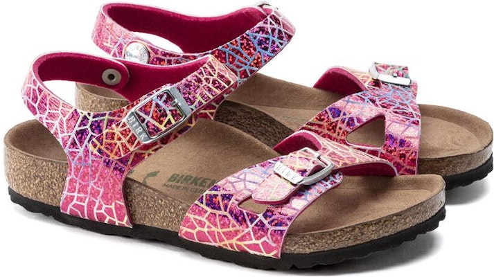 (Preschool) Birkenstock 'Metal Buckle Pink Narrow' 1022256 Lookbook (Preschool) Birkenstock 'Metal Buckle Pink Narrow' 1022256