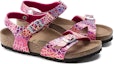 Lookbook (Preschool) Birkenstock 'Metal Buckle Pink Narrow' 1022256