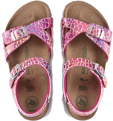 (Preschool) Birkenstock 'Metal Buckle Pink Narrow' 1022256 Shop (Preschool) Birkenstock 'Metal Buckle Pink Narrow' 1022256