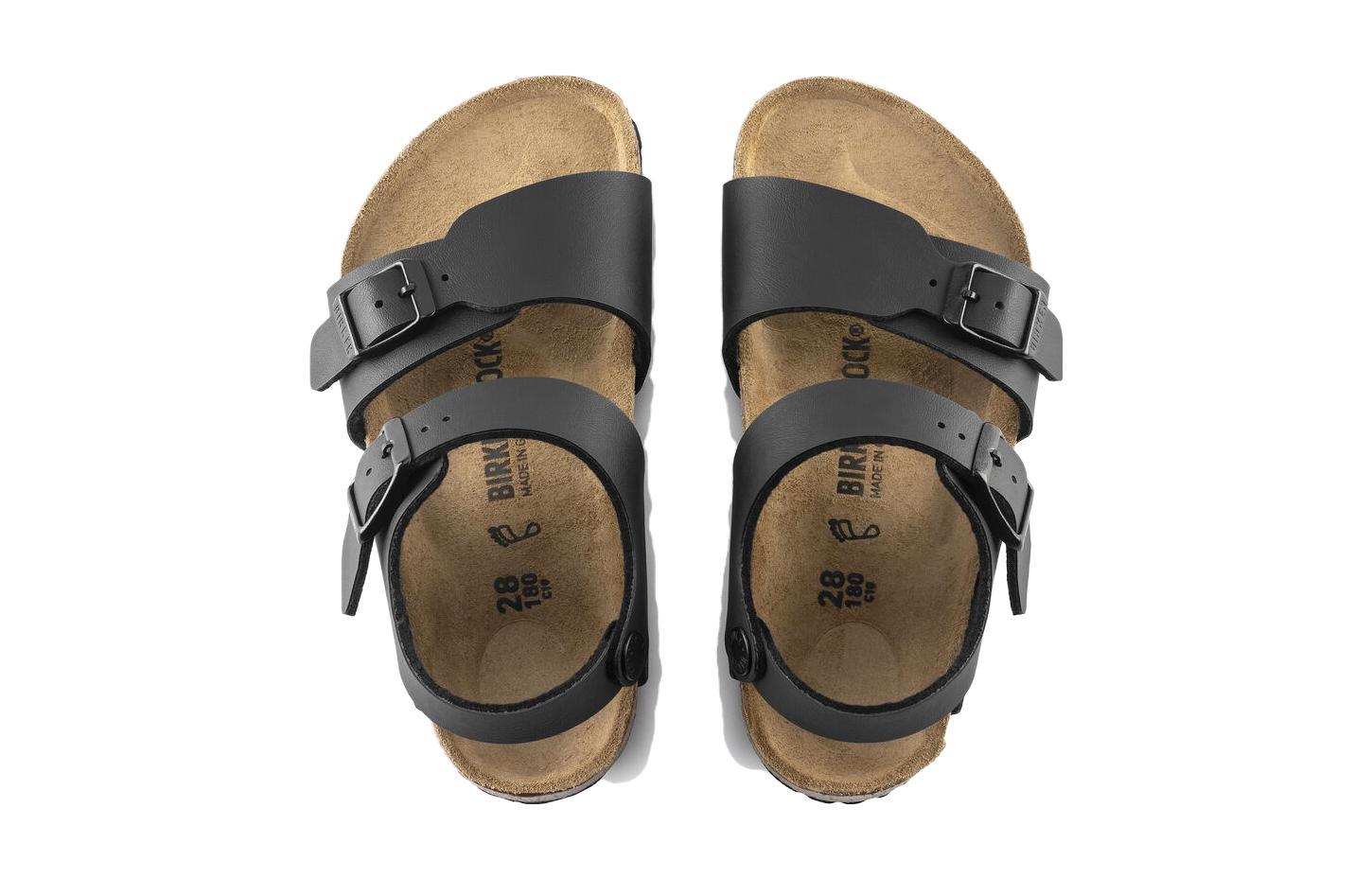 Shop (PS) Birkenstock Arizona '黑色窄版' 0187603