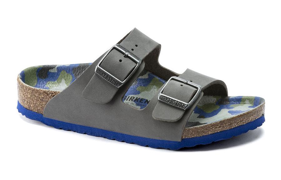 Order (PS) Birkenstock Arizona ''Camo Grey Narrow'' Kelabu Camo kasut Narrow Fit 1022569