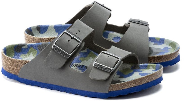(Preschool) Birkenstock Arizona 'Camo Grey Narrow' 1022569 Lookbook (Preschool) Birkenstock Arizona 'Camo Grey Narrow' 1022569