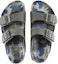 Shop (Preschool) Birkenstock Arizona 'Camo Grey Narrow' 1022569