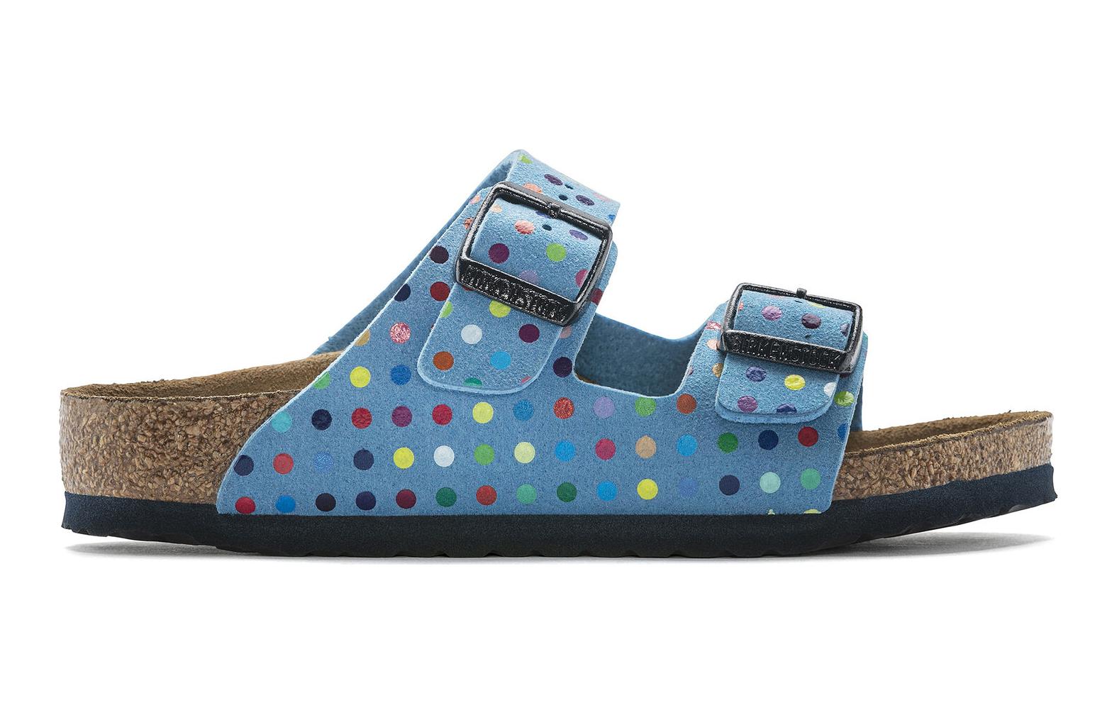 Order (Preschool) Birkenstock Arizona 'Sky Blue Narrow' 1024343