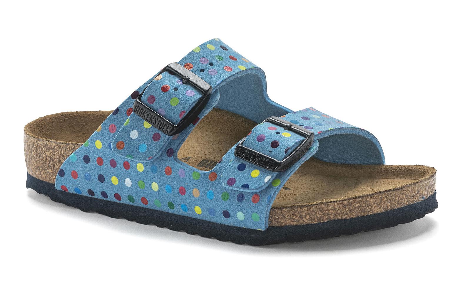 Lookbook (Preschool) Birkenstock Arizona 'Sky Blue Narrow' 1024343