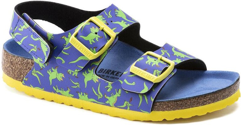(Preschool) Birkenstock Arizona Narrow 'Blue Yellow' 1021712 Order (Preschool) Birkenstock Arizona Narrow 'Blue Yellow' 1021712