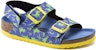 (PS) Birkenstock Arizona Narrow 'Biru Kuning' 1021712